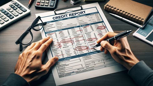 Removing negative remarks on a credit report