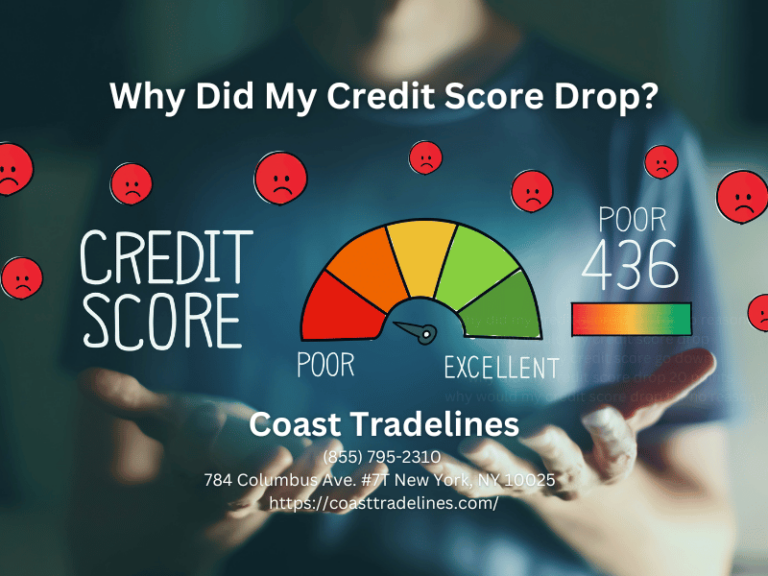 sudden credit score drop