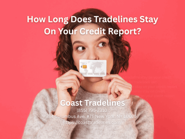 how long does a tradeline stay on your credit