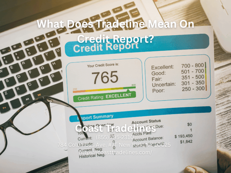tradeline on your credit report