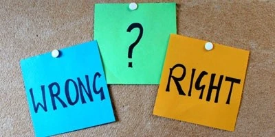 right or wrong