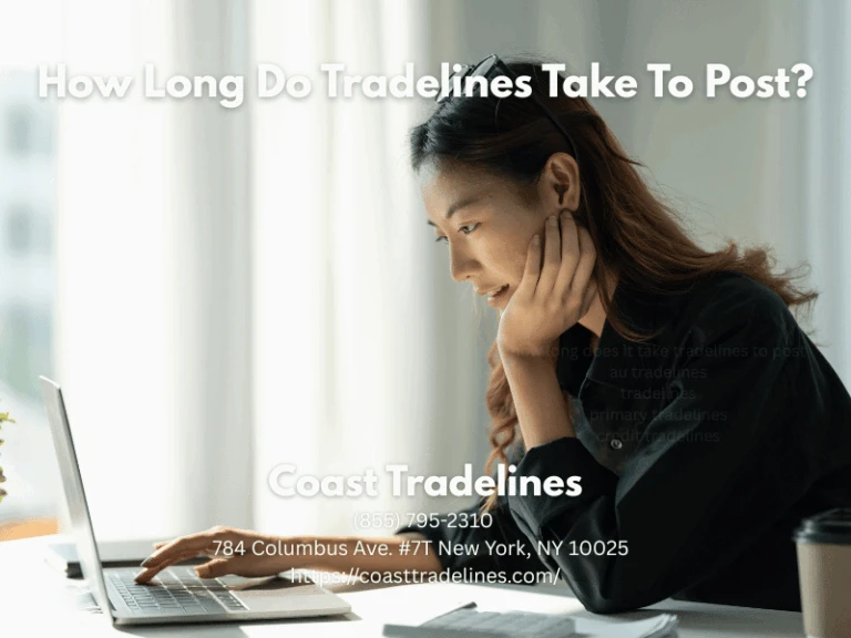 how long does it take tradelines to post