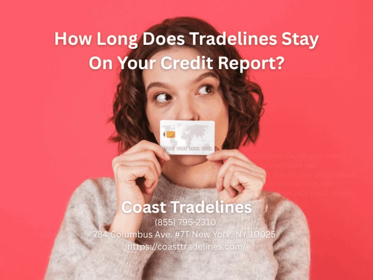 how long does a tradeline stay on your credit